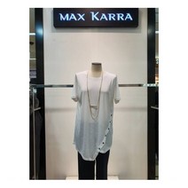 [백화점SAY][막스카라] 단추 포인트 티셔츠 M02QWT384ME