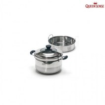 퀸센스 냄비 찜기 인덕션 스팀쿠커 24cm, 상세페이지 참조, 상세페이지 참조