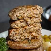 한돈으로 만든 육즙가득 수제 떡갈비, 순한맛 떡갈비 120g*11팩