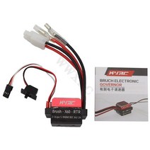 BHG RC 조종기 30A 40A 60A 브러시드 ESC 전자 속도 컨트롤러 2KHz 브레이크 WPL C24 C34 MN D90 MN99S MN, 03 60A