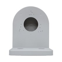CCTV 카메라 벽면 설치 전용 ㄱ자형 돔브라켓 WM-100, WM-200(블랙), 1개