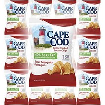 Cape Cod Potato Chips Sweet Mesquite Barbeque BBQ Kettle Cooked 1.375 Ounce (12-Pack) null, 1