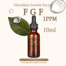 에코문 FGF1ppm 10ml /나노 이지에프 앰플 원액 에센스 리포좀 펩타이드 원료, 1개