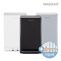 매직캔 히포크롬 듀얼오픈 27리터 휴지통 +리필4매, MH280GCR(그레이)+리필4매, MH280GCR(그레이)+리필4매