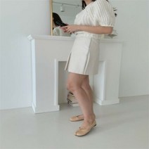 셀러허브(잡화) 여자 유니크 족발슈즈 발가락 봄 플랫슈즈