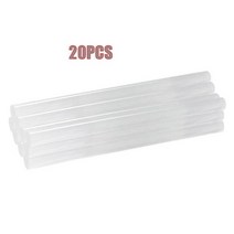 글루건 OIMG-핫 멜트 글루 건 7*100MM 스틱 20W 미니 건 열 전기 열 온도 도구 DIY 건 수리 세트, 20Pcs glue sticks, 미국, 20W+20pcs glue stick+미국