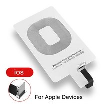고속 무선 충전기유니버설 Qi 무선 충전기 아이폰 7 6S 플러스 5S Xiaomi Red, 01 For IOS
