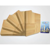 초등 돌봄 나무막대 쌓기활동 원목카프라500p+책 홈스쿨링 시니어교구 도형블럭 유치원