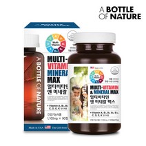 어바틀 멀티비타민 앤 미네랄 맥스, 90정, 1개, 90정