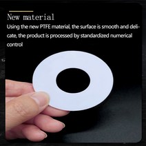 고압세척기 무선 휴대용 PTFE 플랫 와셔 플랜지 압력 게이지 워터 파이프 조인트 개스킷 내경 10-140mm 용, 118 130x135x1.5(5pcs)