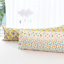찬미디자인 여름 바디필로우 솜포함, 아이스 인견 레몬블라썸