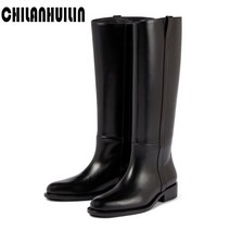 레인 부츠 어그 장마샌들 가벼운 장마철샌들 비올때신발 ins 브랜드 여성 니 하이 soft cow leather warm boots mid 두꺼운 힐 오토바이 펑크 신발 여성
