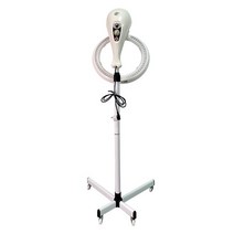 헤어스티머 헤어캡 하이엔드 헤어 히팅 베이킹 머신 오일-워터 미용 두피 물리 치료 염색 콜드 파마 세팅 가속기 미용용품, 1.White-Normal