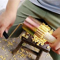 옥수수까기 옥수수탈립기 알까는기계 알분리 선반거치, 고급 옥수수 탈곡기 1개 펜치 증정, 1개