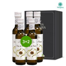 투오가닉 유기농 호두오일 호두씨 호두기름 냉압착 100% 비정제 250ml (2병이상 선물상자 증정), 3병+2병