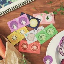 왈가닥스 채소 스티커(Vegetable Sticker) 02 Tomato, 1개