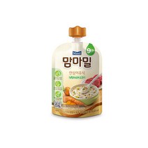 맘마밀 안심이유식 단호박과 소고기(6개월) 100g, 1팩, 녹황채소와 소고기