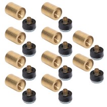 당구 손가락 장갑 당구 풀 큐 팁 9 공 클럽 교체 나사 구리 10 애견, 12mm
