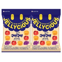 젤리셔스 구미 당기는 구미 젤리, 70g, 2개