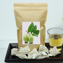 구아바잎차 퀘르세틴 폴리페놀 풍부 덖음 수제 티백 건강차 60g, 구아바잎차 60g1봉지, 1개, 1개