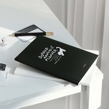 먼슬리 플래너 만년형 고양이 월간 다이어리 스케줄러 노트, 01 화이트