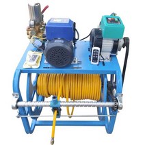 자동 호스릴 권취기 가솔린 권선기 농사 고무호스 관리기 농업용 방제기, 12 더블모터 컴플리트 세트 + 200m 튜브