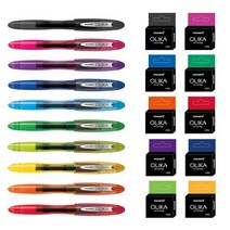 모나미 올리카 만년필 F 리필 잉크 카트리지, 모나미30 올리카 리필액(레드바이올렛)