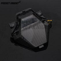 야마하 MT-07 FZ-07 MT-25 YZF R3 R25 2014-2017 통합 LED 테일 라이트 턴 신호 어셈블리 오토바이 액세서, 01 Smoke