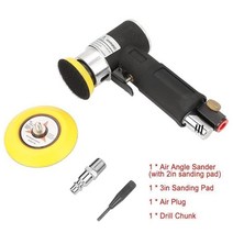 차량용 광택기 900psi 자동차 폴리셔 에어 앵글 샌더 90 도 공압 폴리싱 왁싱 그라인딩 머신 유럽 커넥터, 한개옵션0, 한개옵션0