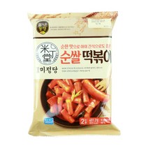 (냉장)미정당 순쌀떡볶이2인x3개, 401.2g, 15세트