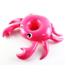 에어 미끄럼틀 컵용 에어 매트리스 플라밍고 음료 홀더 풀 플로트 바 받침 부양 장치 귀여운 장난감, 07 9