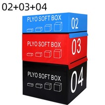 크로스핏 소프트 폴리오 박스 3단 4단 스텝 점프 매트 체육관 헬스장 홈 짐 스텝퍼, AT