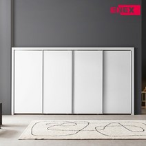 에넥스 ExB 안나 슬라이딩 붙박이장 실속형 E0 2100 7자, 진그레이, 단품
