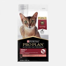퓨리나 프로플랜 고양이 사료 캣 살몬 어덜트 1.5kg 1세 이상 성묘용, 5개, 연어