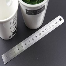 15cm 철자 스틸자 인치자