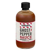 TGI Fridays Ghost Pepper Sauce 9 Ounce Bottle, 1