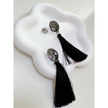 [그레이스 샵 ]핸드메이드 한복소품 한복악세사리 블랙 미니 브로치