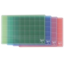 아톰 칼라투명컷팅매트 A3 CM4033, 청색