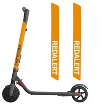 나인봇 호환 악세서리 부품 세그웨이 ES1ES2 전기 스쿠터용 범용 반사 스티커 야간 라이딩 액세서리, YELLOW, 1개