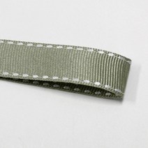 카네이션리본 선물포장리본 꽃포장리본 골지 스티치 리본 (폭 5mm 길이90m)(폭 10mm/15mm 길이 45m), 32(올리브그린)