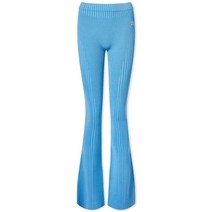 미스비헤이브 MISBHV Knitted Seamless Flared Pant - Blue