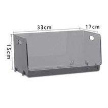 Gagyun 화장품 테이블 수납함, 그레이