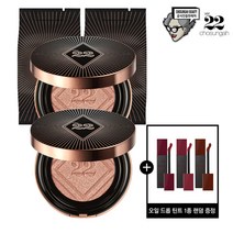 [조성아22] 새틴 핏 레이어 쿠션 (본품+리필) 1 + 1+틴트(랜덤증, 단품, 색상:PO01 피치 베이지