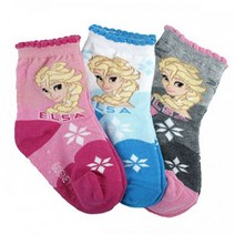 위withh_겨울왕국 눈꽃 아동 양말 3EA 어린이 유아 용외출 덧신 용양 아기 유양♥withy