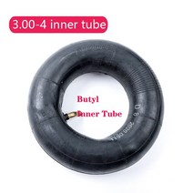킥보드타이어 바퀴 전기 스쿠터 미니 오토바이 트롤리 잔디 깎는 기계 타이어 부품 용 부틸 고무 3.00-4 내부 튜브 260x85 튜브