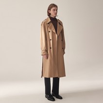 하이퀄리티 오버핏 롱 트렌치 코트