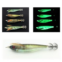 호쿠호니 국방에기 문어 쭈꾸미 야광수평 틴셀 무늬오징어 낚시 집어, Y-TT-003_갈색등