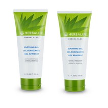 허벌라이프 알로에 수딩젤 200ml 보습 피부진정, 수딩젤2개