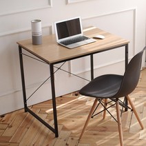 루미안 우드 다용도 책상 80, 루미안 기본 책상 80 블랙