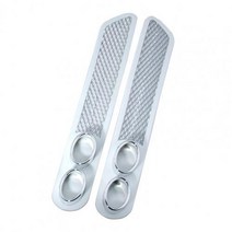 배기팁 자동차 플라스틱 듀얼 배기 파이프 스티커 스타일링 액세서리 머플러 팁